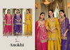 Anokhi By Eba Chinon Embroidery Readymade Suits Wholesale Price In Surat
